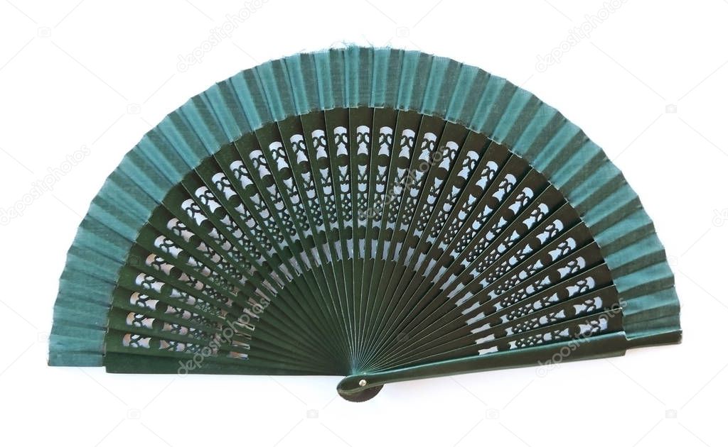 Spanish fan, decorative wood fan