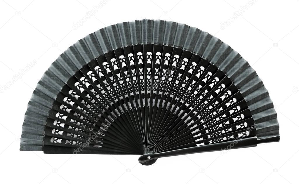 Spanish fan, decorative wood fan