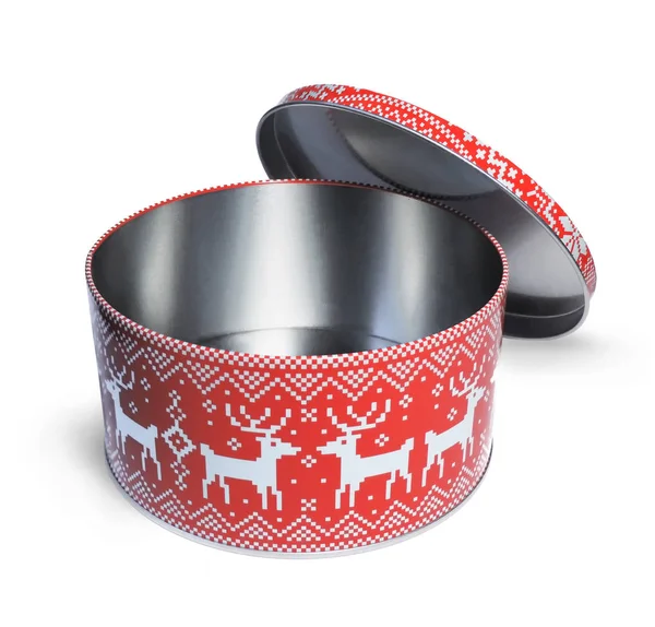 Dekoratif Noel kurabiye kutusu