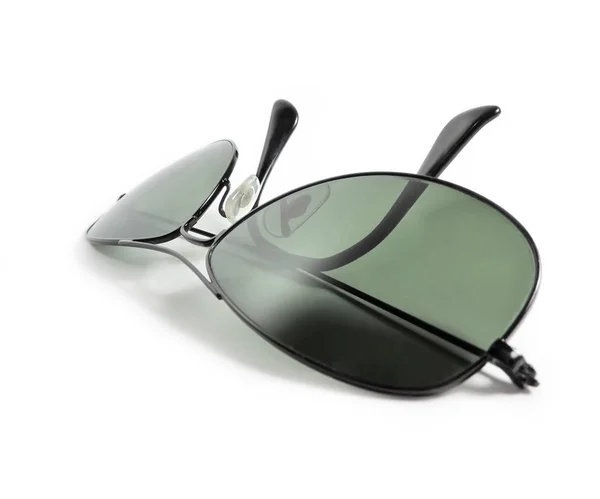 Black aviator sunglasses, isolated — Stock Photo, Image