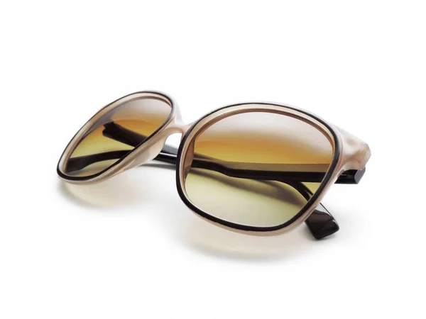 Brown retro or vintage sunglasses — Stock Photo, Image