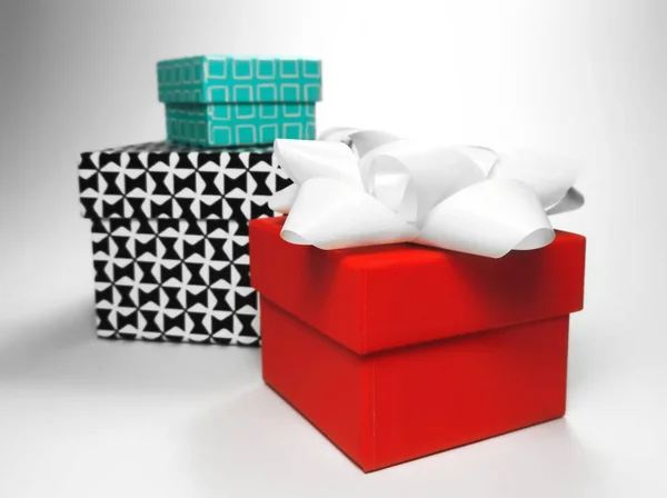 Varias cajas de regalo —  Fotos de Stock