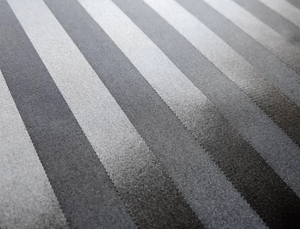 Randig, svart satin textil — Stockfoto
