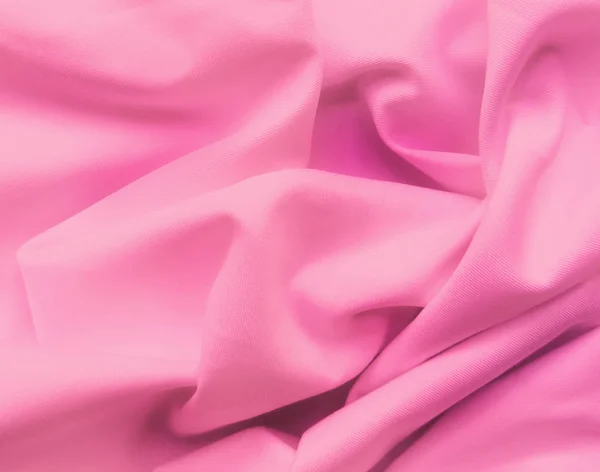 Rosa tyg eller textil — Stockfoto