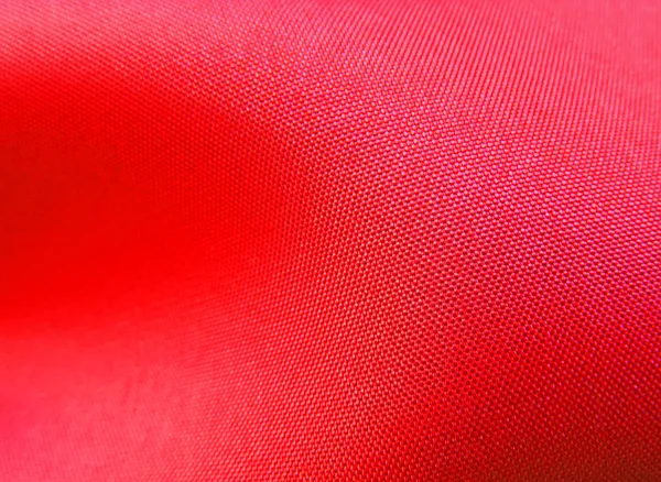 Rött tyg eller textil — Stockfoto