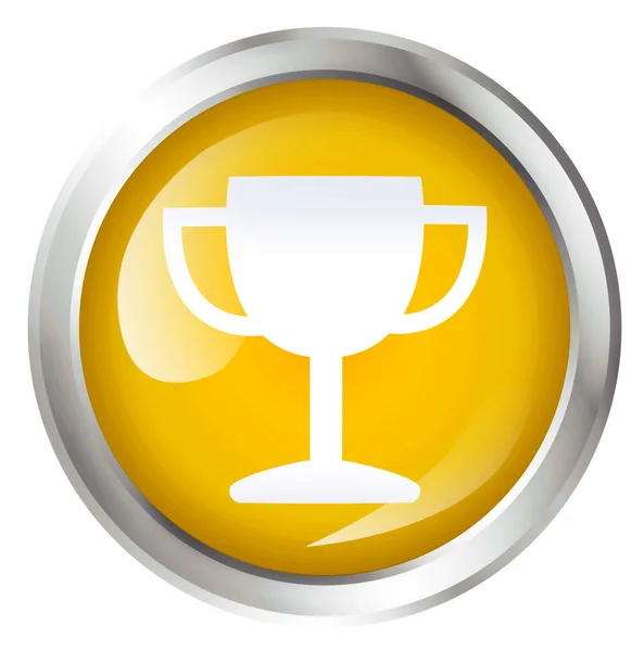 Computer icon with award symbol — Stock Photo, Image