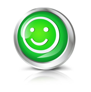 Gülen yüz simgesi olan bilgisayar kutsal kişilerin resmi