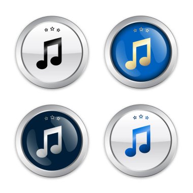 Müzik mühürler veya kutsal kişilerin resmi ile 