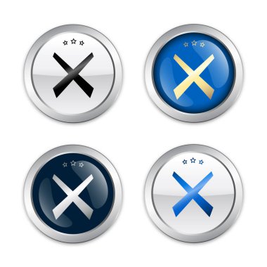 Durmak mühürler ya da kutsal kişilerin resmi ile çapraz sembolü