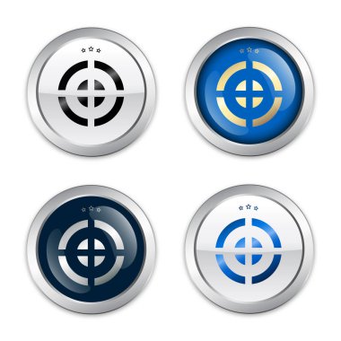 Hedefi mühürler veya simgeler hedef simgesi olan