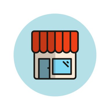 simge vektör illüstrasyonunu sakla