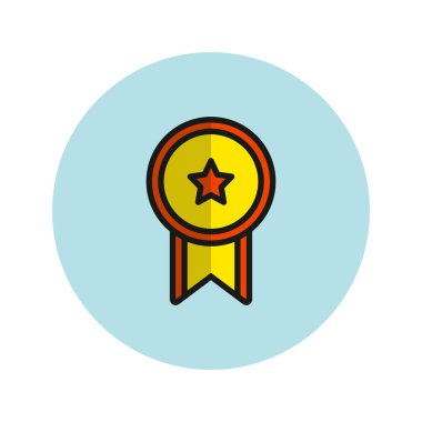 kurdele simgesi vektör illüstrasyonu