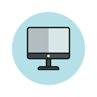 izleyici ikon vektör illüstrasyonu