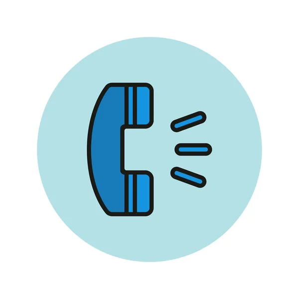 Illustration des Telefon-Symbols — Stockvektor