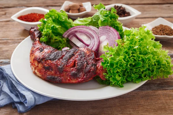 Pollo indiano tandoori — Foto Stock