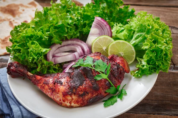 Indisches Huhn Tandoori — Stockfoto