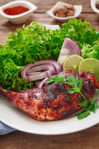 Indian chicken tandoori — Stock Photo, Image