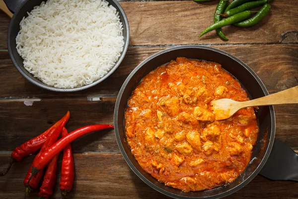 Butter-Hühnercurry — Stockfoto