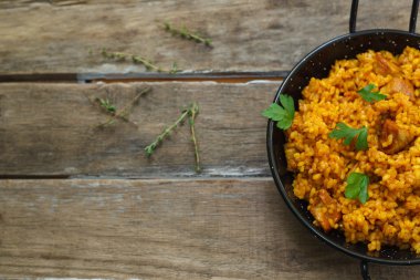 İspanyol yemeği paella