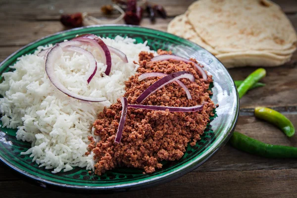 Indian food lamb — Stock Photo, Image