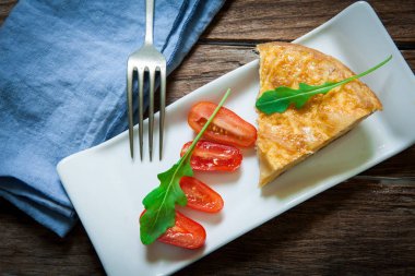 İspanyol yemeği omlet