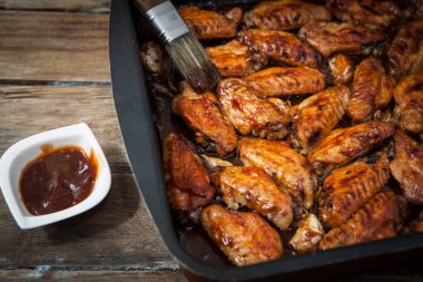 Barbekü soslu tavuk kanadı