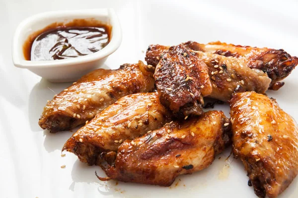 Bufalo style chicken wings — Stock Photo, Image