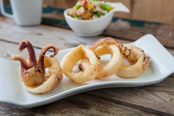 Calamari fritti — Foto Stock