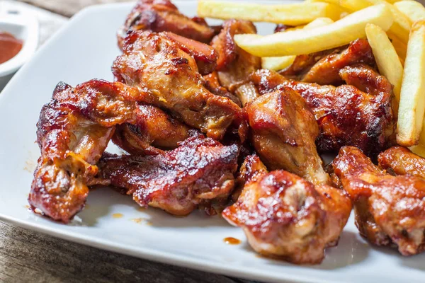 Chicken buffalo wings — Stock Photo, Image