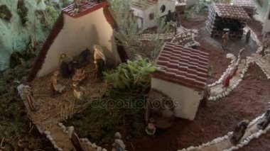 Geleneksel Bethlehem, İspanya için tipik chrismas gösterimi