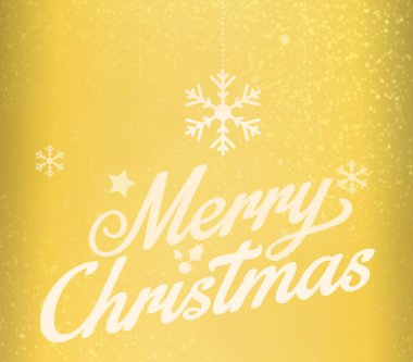 Mutlu Noeller tasarım yazı pırıltılı altın