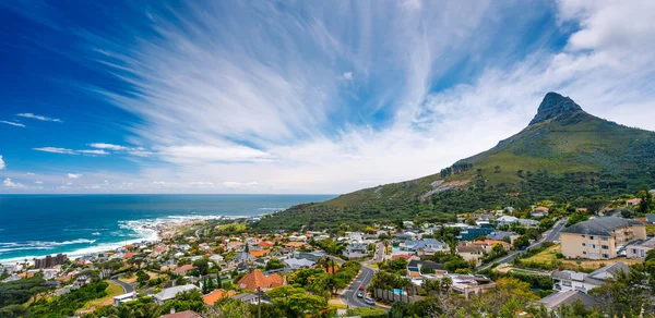 Cape Town panoramicznym. — Zdjęcie stockowe