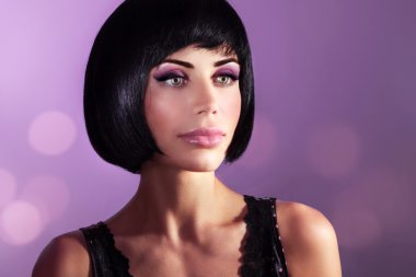 güzel bir kadın moda portre