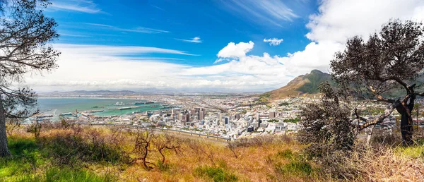 Vista panorâmica da Cidade do Cabo — Fotografia de Stock