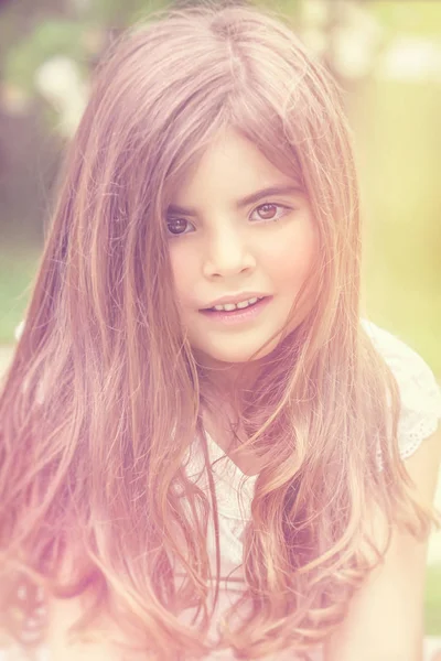 Beautiful baby girl portrait — Stock Photo, Image