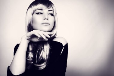 muhteşem bir kadın portresi