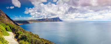 Güzel okyanus panoramik manzarası