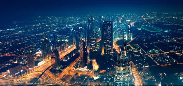 Vista panoramica sulla città di Dubai — Foto Stock