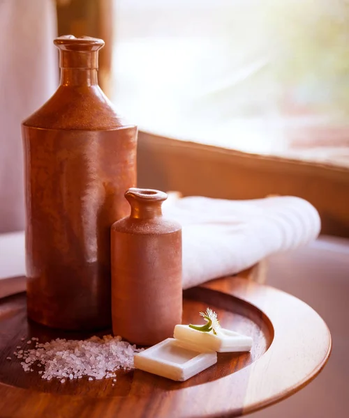 Beautiful bathroom still life — Stock Photo, Image