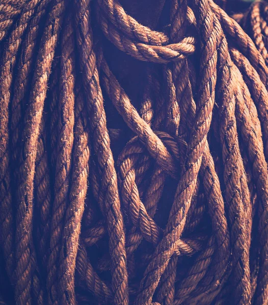 Vintage rope background — Stock Photo, Image