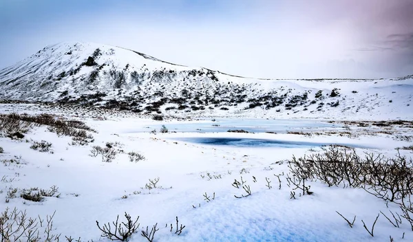 Hermoso paisaje de invierno — Foto de Stock