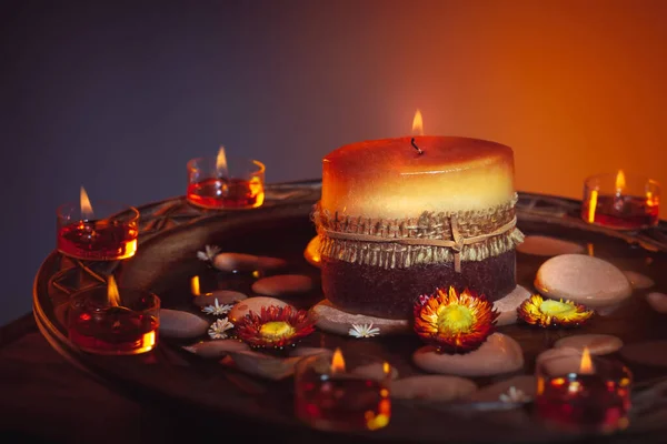 Candles decoration — Stock Photo, Image