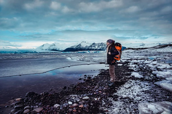 Viajar para Islândia — Fotografia de Stock