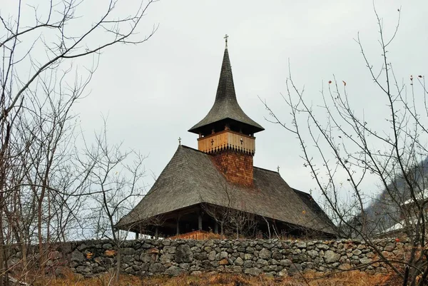 Dřevěný kostel — Stock fotografie