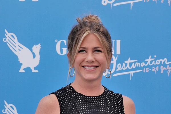 Jennifer Aniston al Giffoni Film Festival 2016 — Foto Stock