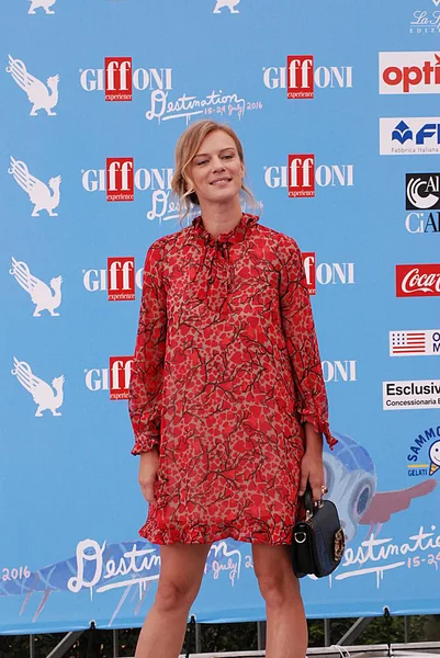 Antonia Liskova en el Giffoni Film Festival 2016 —  Fotos de Stock