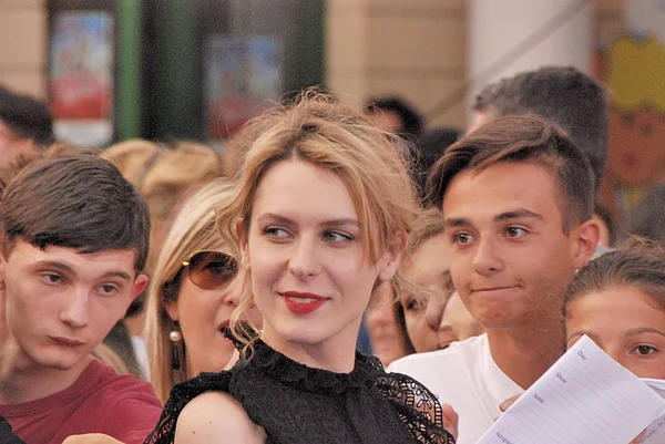 Elena Radonicich at Giffoni Film Festival 2016 — Stock Photo, Image