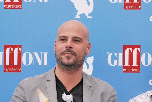 Marco D 'Amore en el Giffoni Film Festival 2016 — Foto de Stock