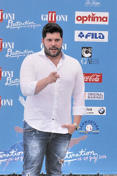 Salvatore Esposito Giffoni Film Festival 2016 — Stockfoto
