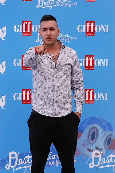 Carmine Monaco vid Giffoni Film Festival 2016 — Stockfoto